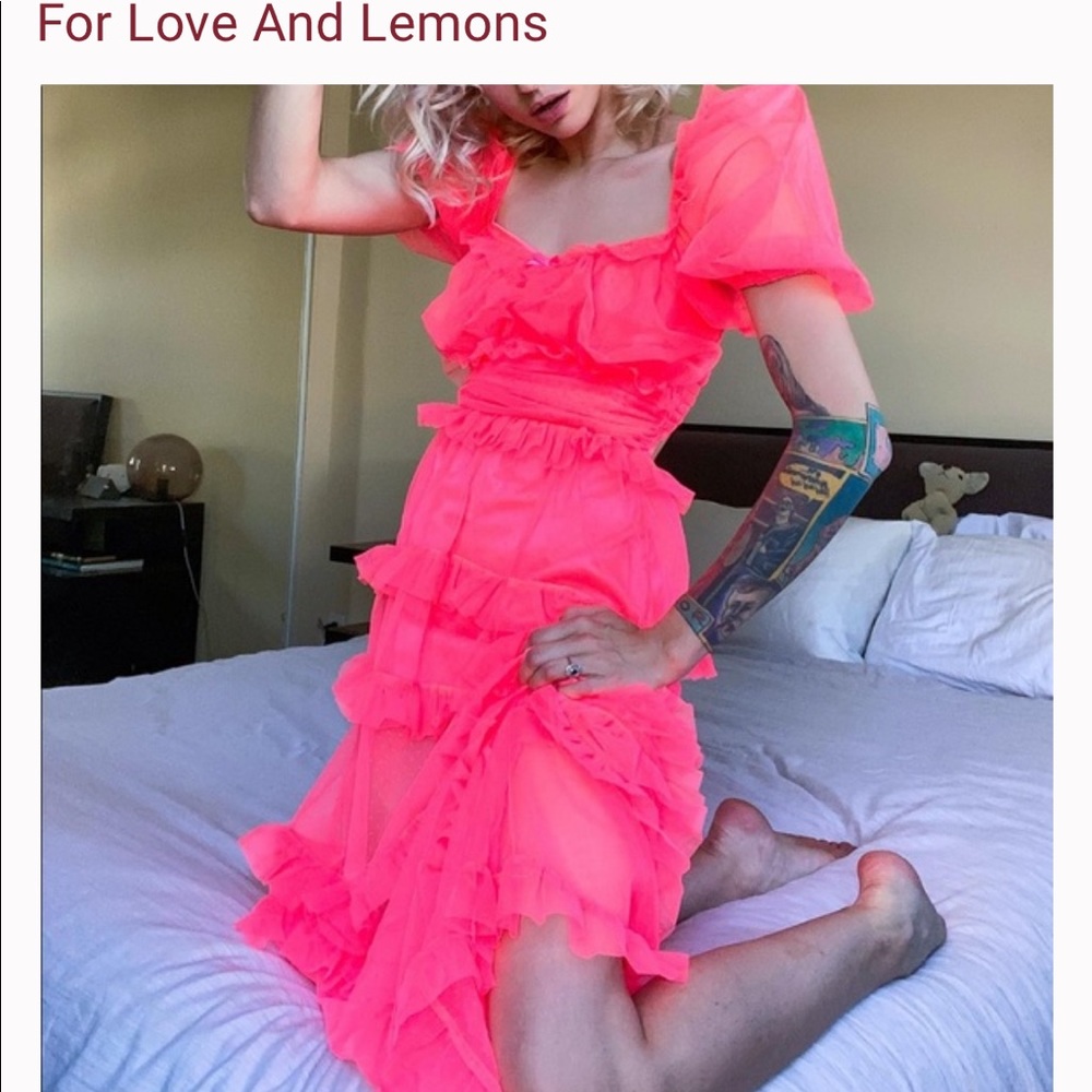 For love and lemons maxi dress Sz XS